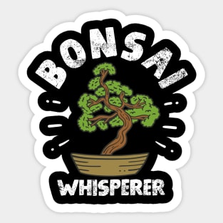 Bonsai Tree Vintage Sticker